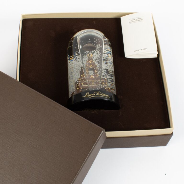 Louis Vuitton Trunks Eiffel Tower Limited Edition Snow Globe