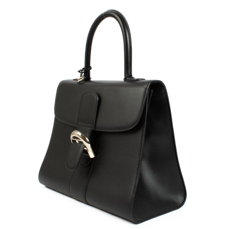 Delvaux Black Box Calf Brillant MM ○ Labellov ○ Buy and