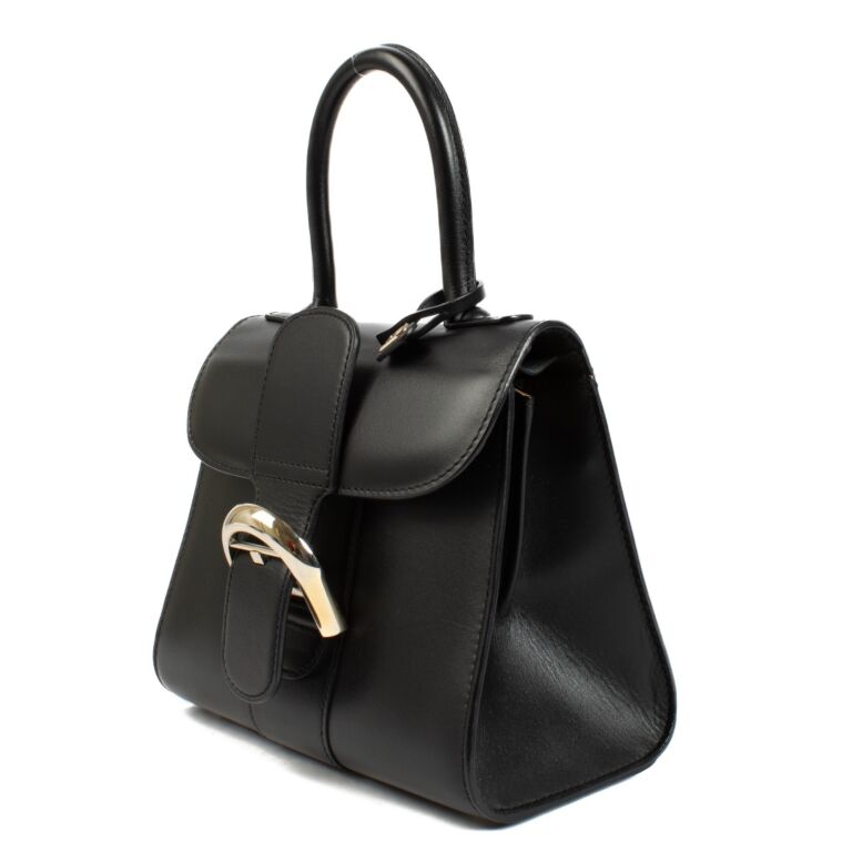 【関税込】DELVAUX★Brillant mini handbag box calf black ll12401_delvaux_black_brillant