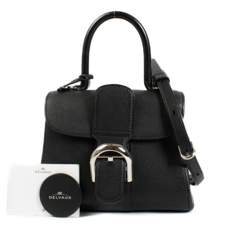 Delvaux Black Sellier Brillant Mini ○ Labellov ○ Buy and