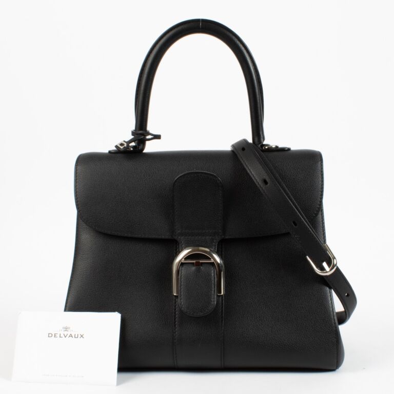 Delvaux Black Rodeo Calf Brillant MM ○ Labellov ○ Buy and