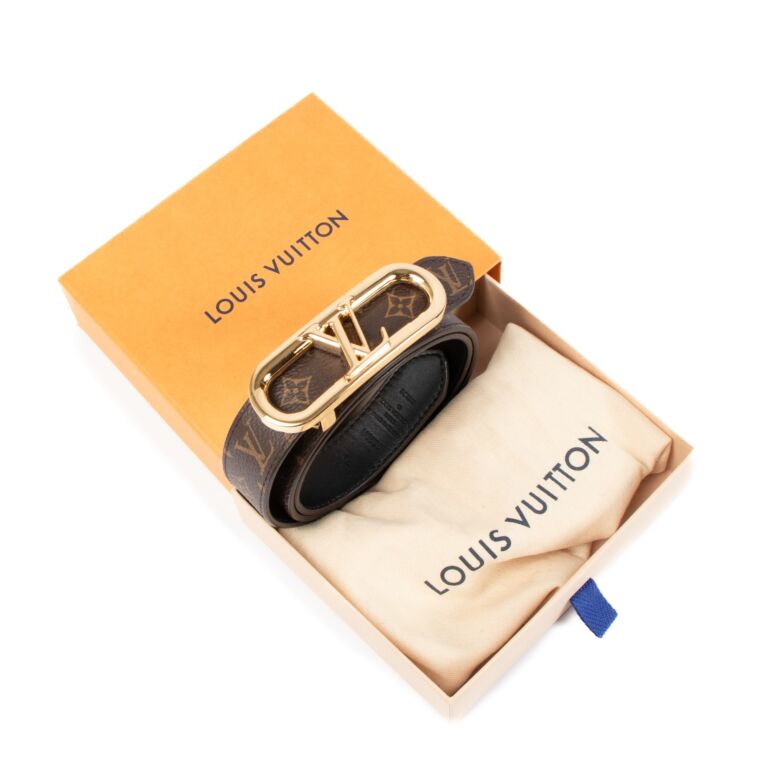 【25SS クールに垂らして】Louis Vuitton グリニッジベルト18mm Louis Vuitton Monogram LV Iconic 25mm Reversible Belt - size