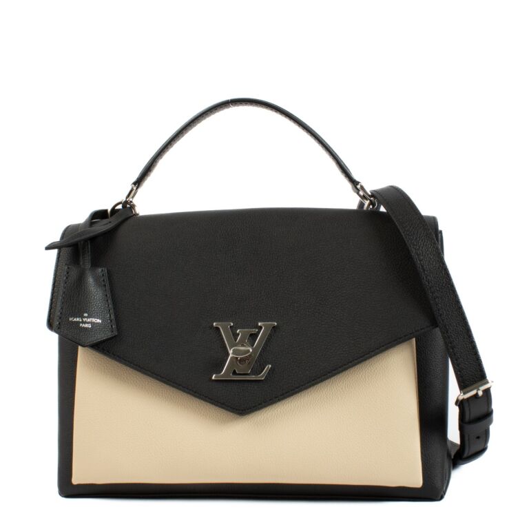 Louis Vuitton Black/Creme Mylockme Bag ○ Labellov ○ Buy