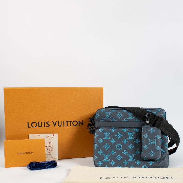 Louis Vuitton Monogram Shadow Trio Messenger Bag ○ Labellov