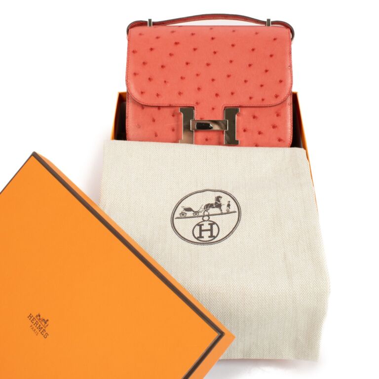 【可愛い】HERMES ルーリス HERMES ROULIS MINI ROSE POURPRE EVERCOLOR - BJ Luxury