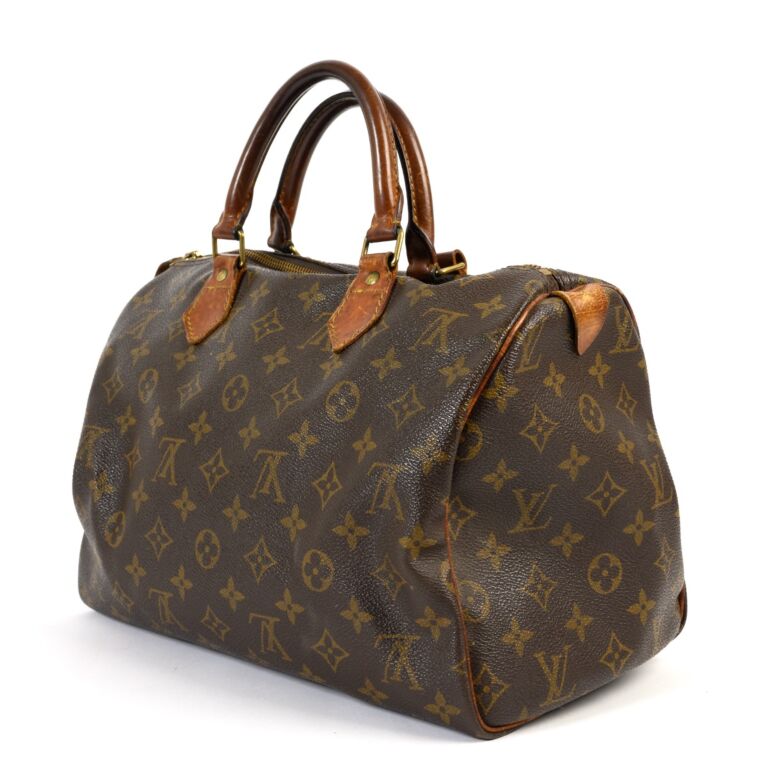 LOUIS VUITTON Monogram Vintage Speedy 30 92013