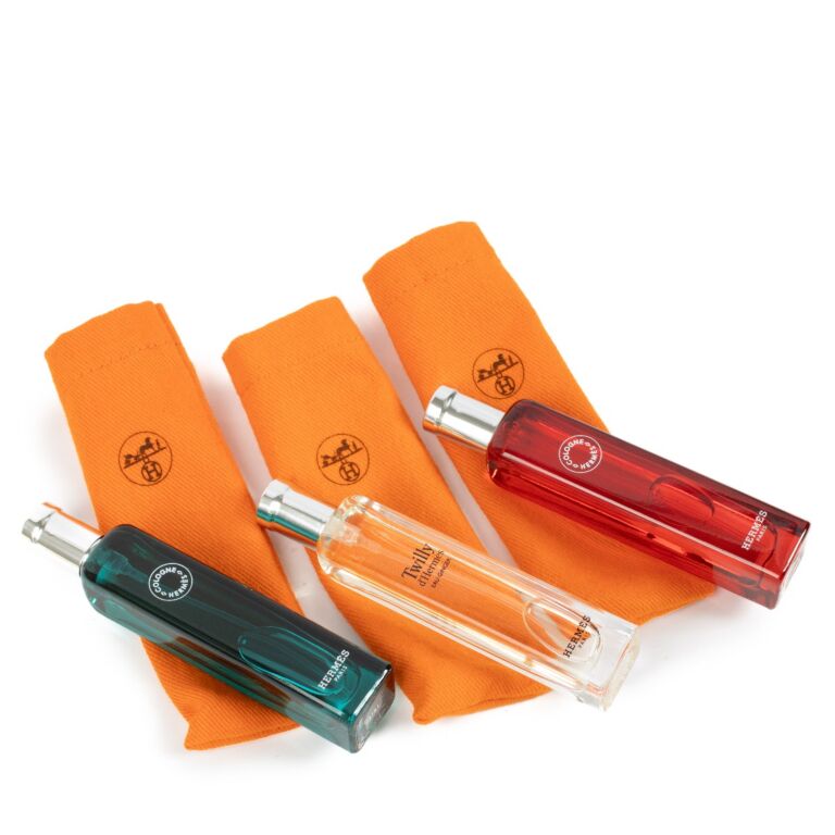 Hermès Set of 3 Travel Sized Perfumes ○ Labellov ○ Buy and