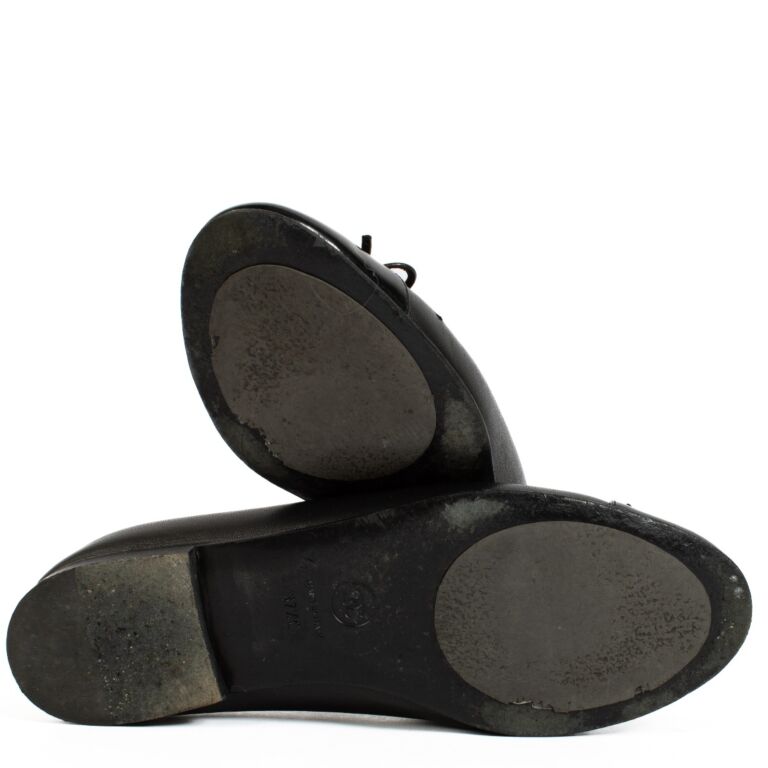 CHANEL シャネル パンツ ポリエステル ブラック P09775V06200 Chanel 00V Black Ballerinas ○ Labellov ○ Buy and Sell