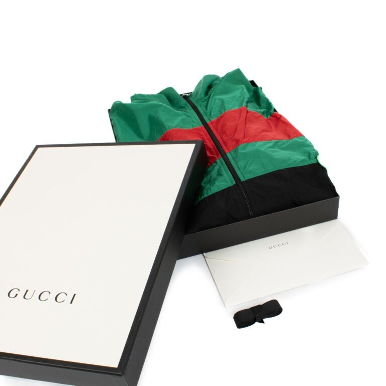 Gucci Web Oversized Track Jacket - Size XXXL ○ Labellov