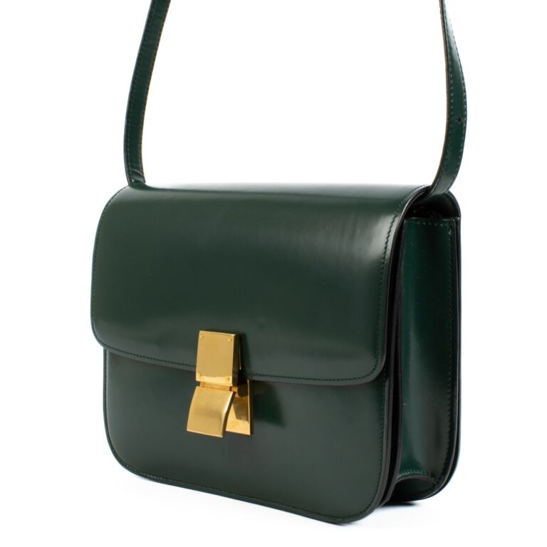 【CELINE】Medium 'Classic' bag box calfskin【ランク:Ａ】 Celine Classic Box Bag Calfskin TEEN Amazone | eBay