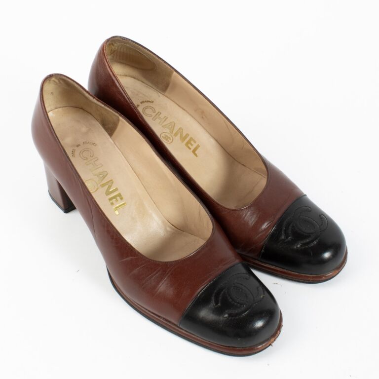 Chanel Burgundy Heels - Size 37 ○ Labellov ○ Buy and Sell