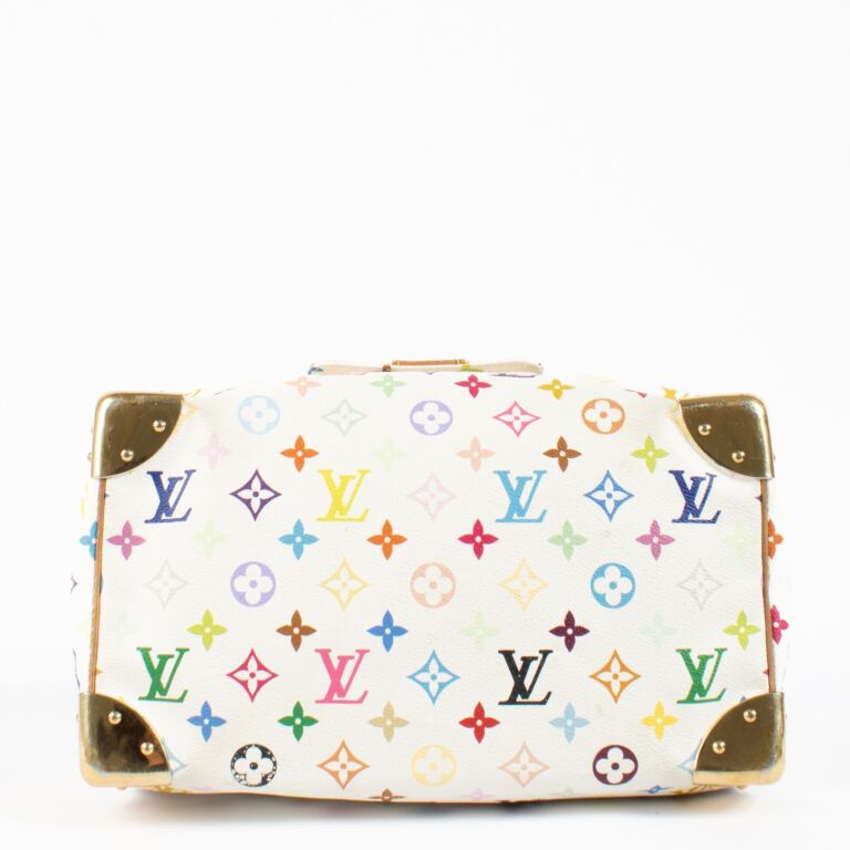 Louis Vuitton Murakami White Monogram Multicolore Speedy 30