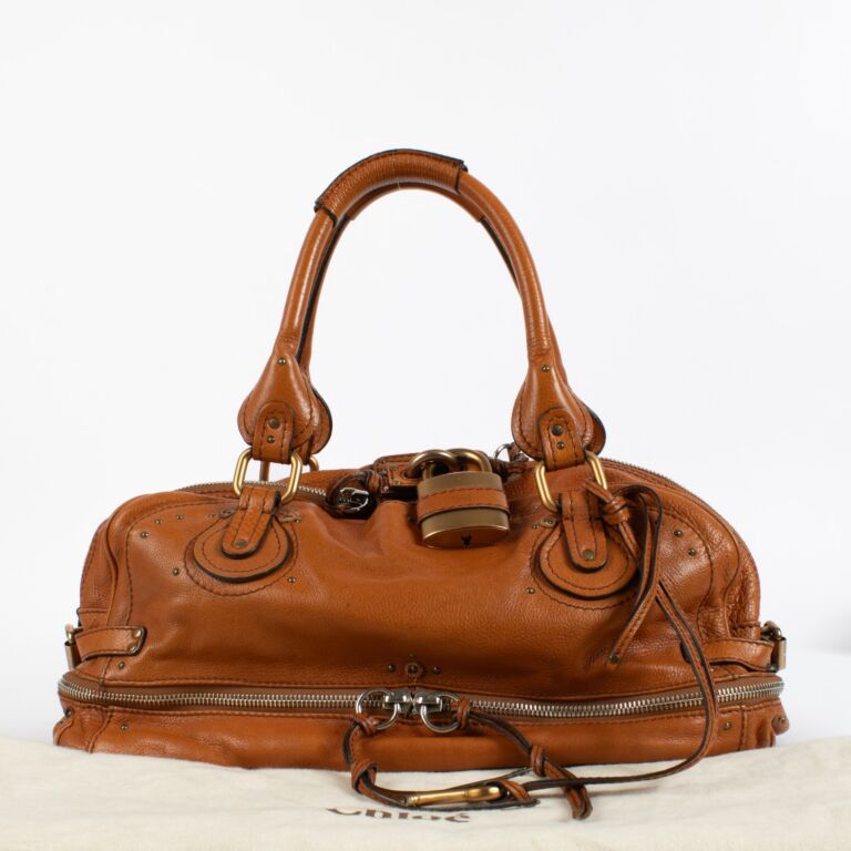 バッグ Vintage Chloe Authentic Paddington Bags Authentic Chloe' Paddington Leather Handbag (preowned