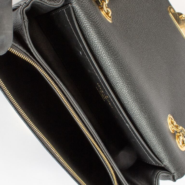 Louis Vuitton Black Monogram Empreinte Marceau NM