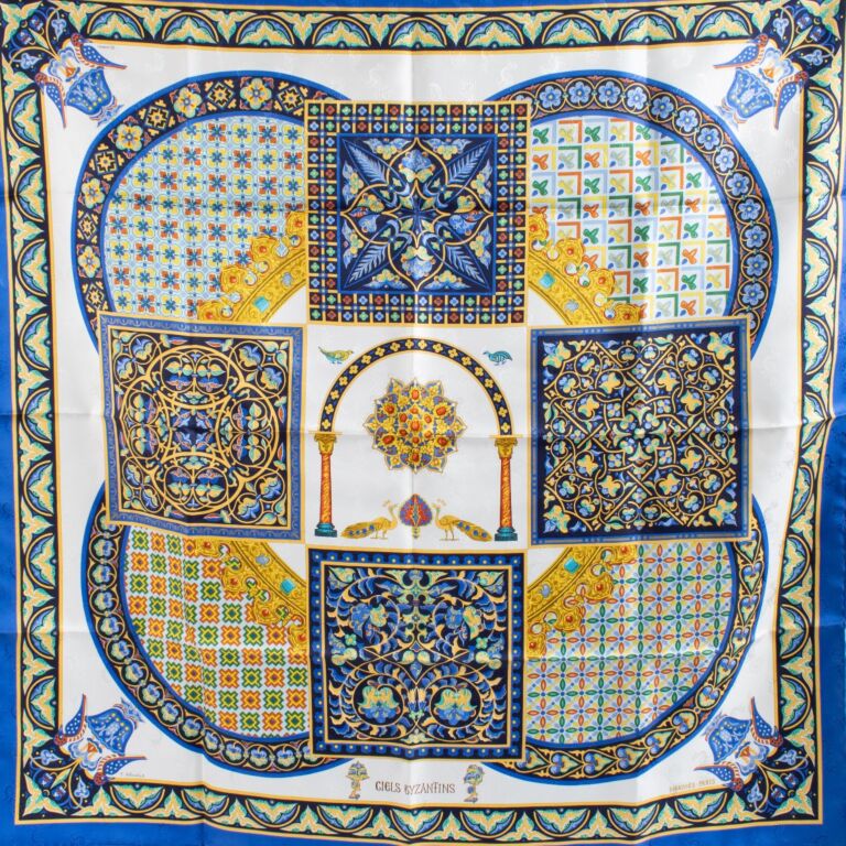 エルメス カレ 45 ビザンチンの空 CIELS BYZANTINS 美品 楽天市場】エルメス スカーフ ビザンチンの空の通販