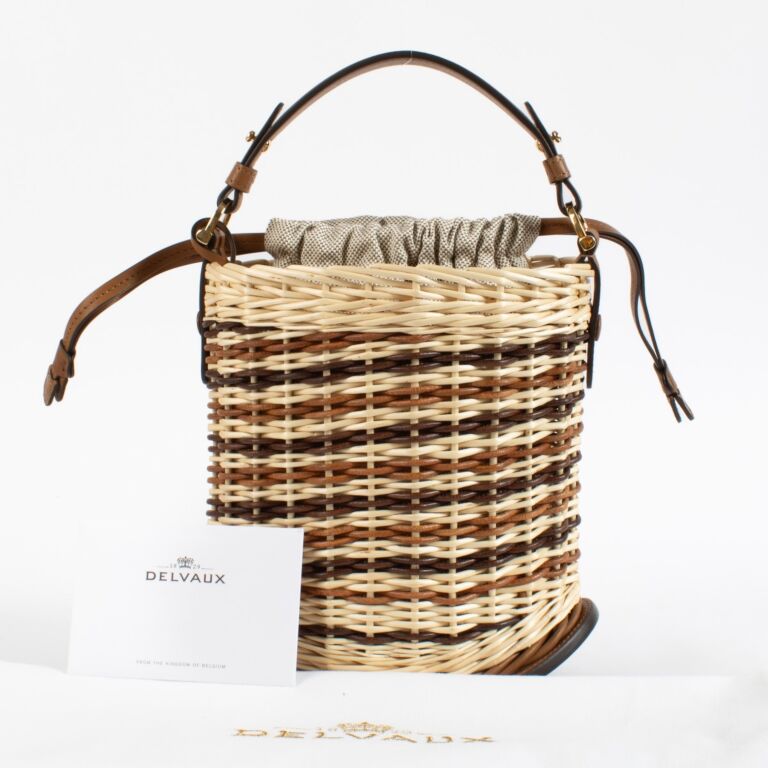 Delvaux Pin Osier Mini Bucket ○ Labellov ○ Buy and Sell