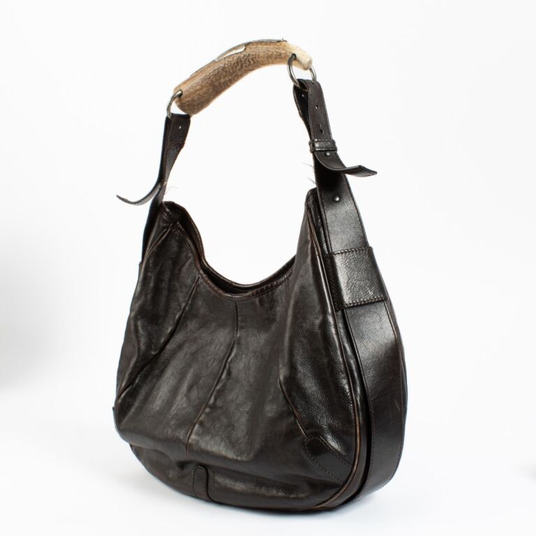 Yves Saint Laurent モンバサ 2000s mombasa YSL Mombasa Ostrich Leather Bag Limited Edition, 2000s Yves