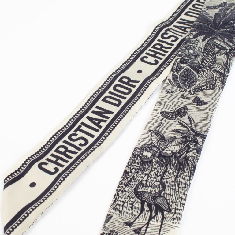 Christian Dior Blue Scarf ○ Labellov ○ Buy and Sell