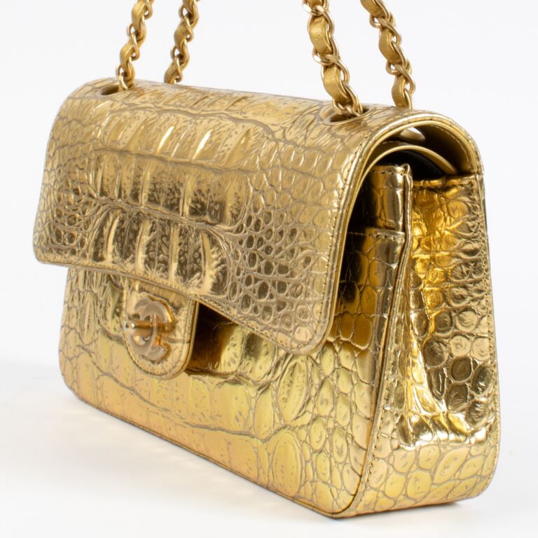 レア⭐︎CHANEL ラフィア素材GOLDチェーンバッグ シャネルの限定バッグ