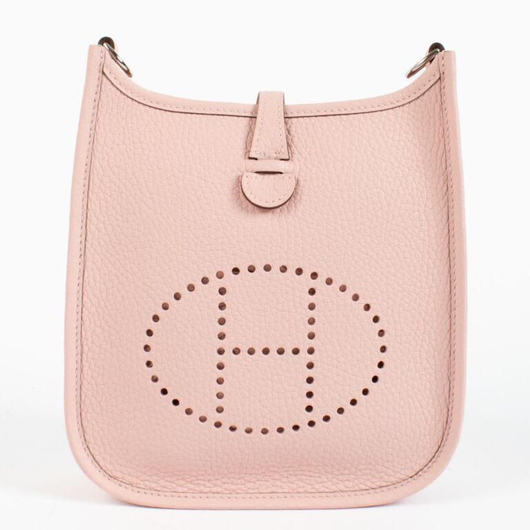 Hermès Evelyne 16 Rose Sakura Clemence PHW ○ Labellov ○ Buy and