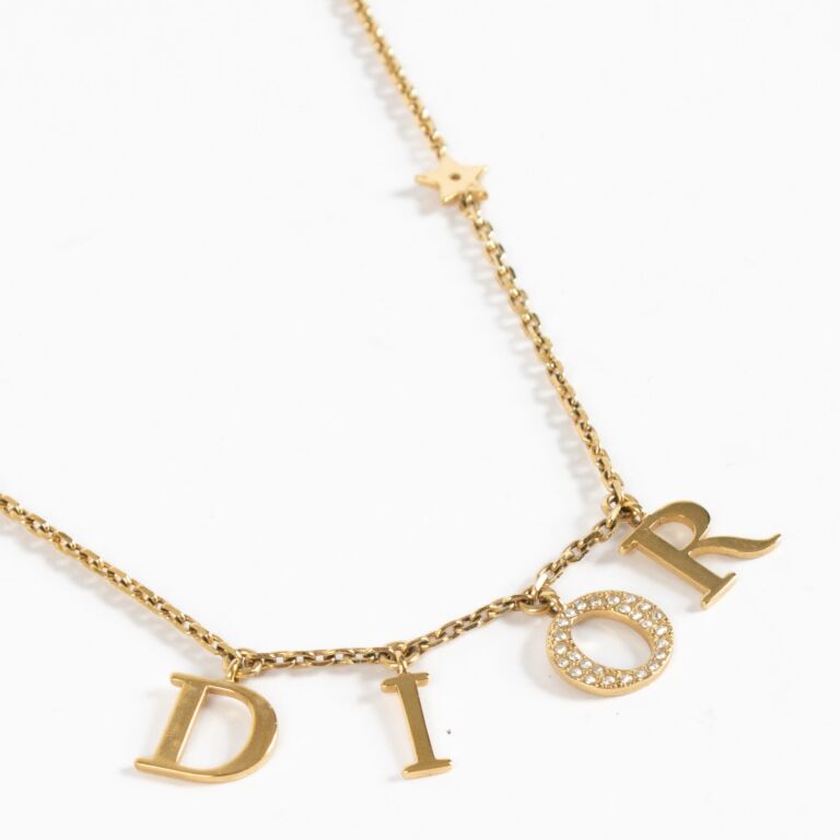 Christian Dior Gold Dio(r)evolution Necklace ○ Labellov ○ Buy