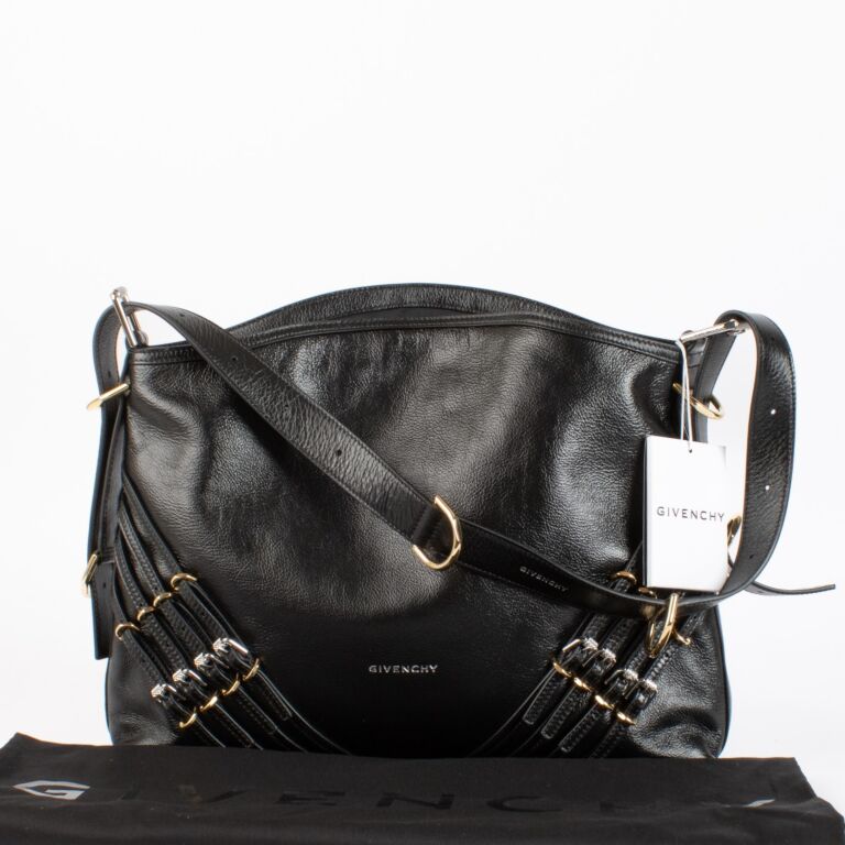 Givenchy Black Medium Voyou Buckles Bag ○ Labellov ○ Buy and