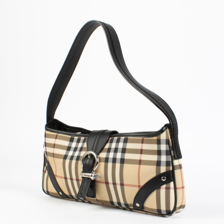 Burberry 90s Check Buckle Shoulder Bag ○ Labellov ○ Buy and Sell
