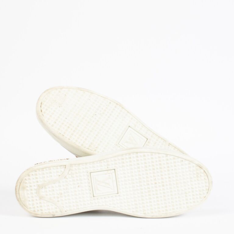 Louis Vuitton White Frontrow Sneakers-Size 36 ○ Labellov ○ Buy