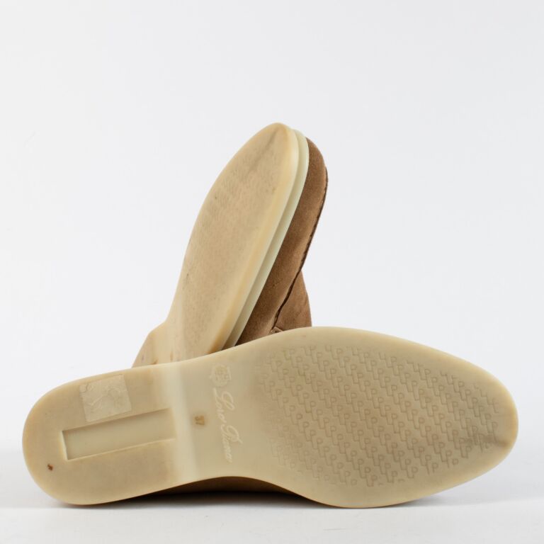 Loro Piana Camel Open Walk Ankle Boots - Size 37 ○ Labellov