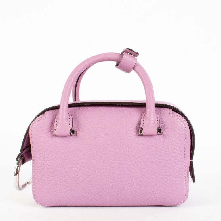 DELVAUX ピンク ケース Delvaux Orchid Cool Box Nano ○ Labellov ○ Buy and Sell Authentic