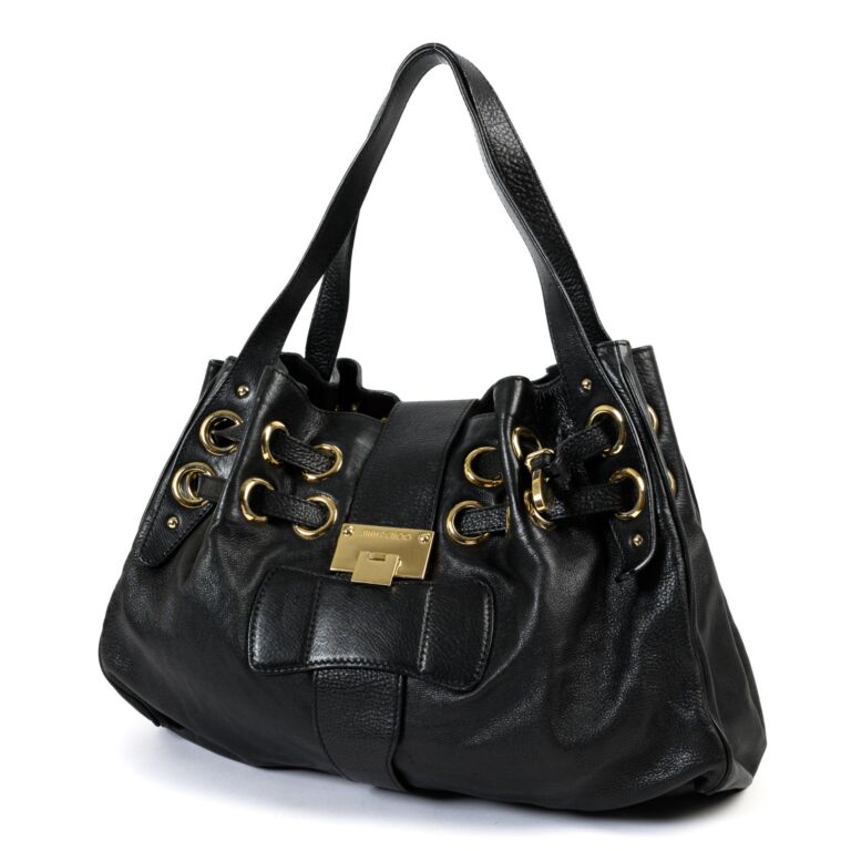 Jimmy Choo Black Shoulder Bag Labellov Buy and Sell