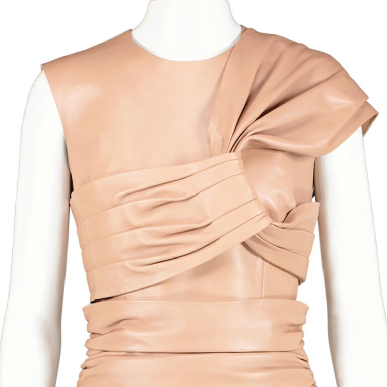 Fendi leather dress store