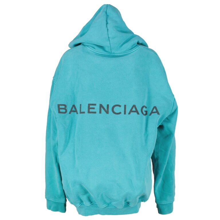 Balenciaga turquoise sweater sales