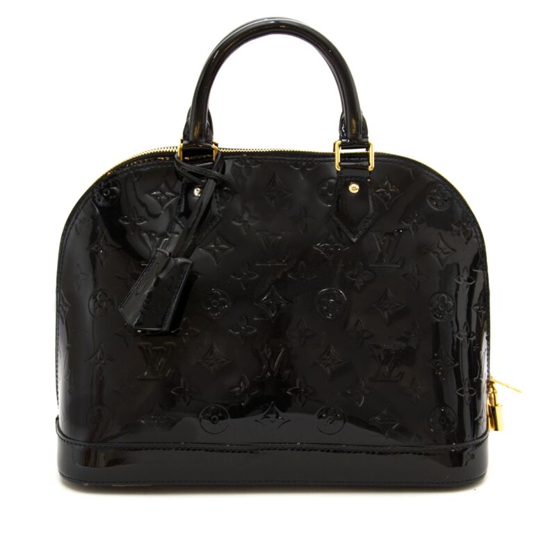 LOUIS VUITTON Dames Alma in Schwarz