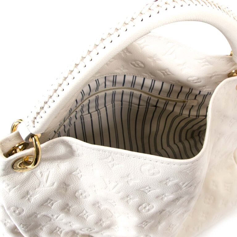 Louis Vuitton Artsy bag in beige monogram leather ref.853983