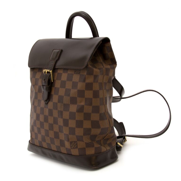 Louis Vuitton Damier Ebene Soho Backpack - Brown Backpacks