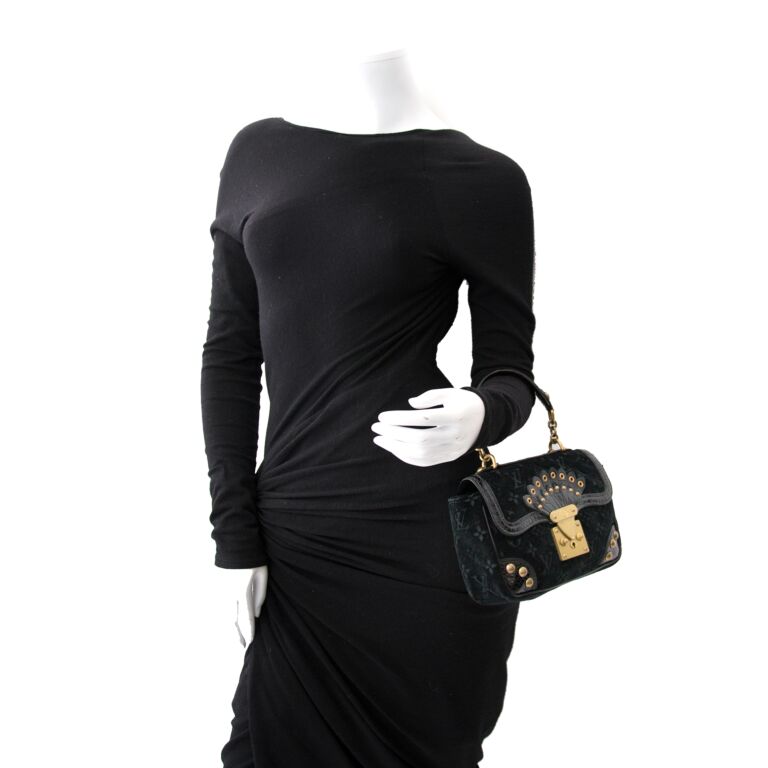 Louis VuittonLimited Edition Velours Irvine Satchel ○ Labellov