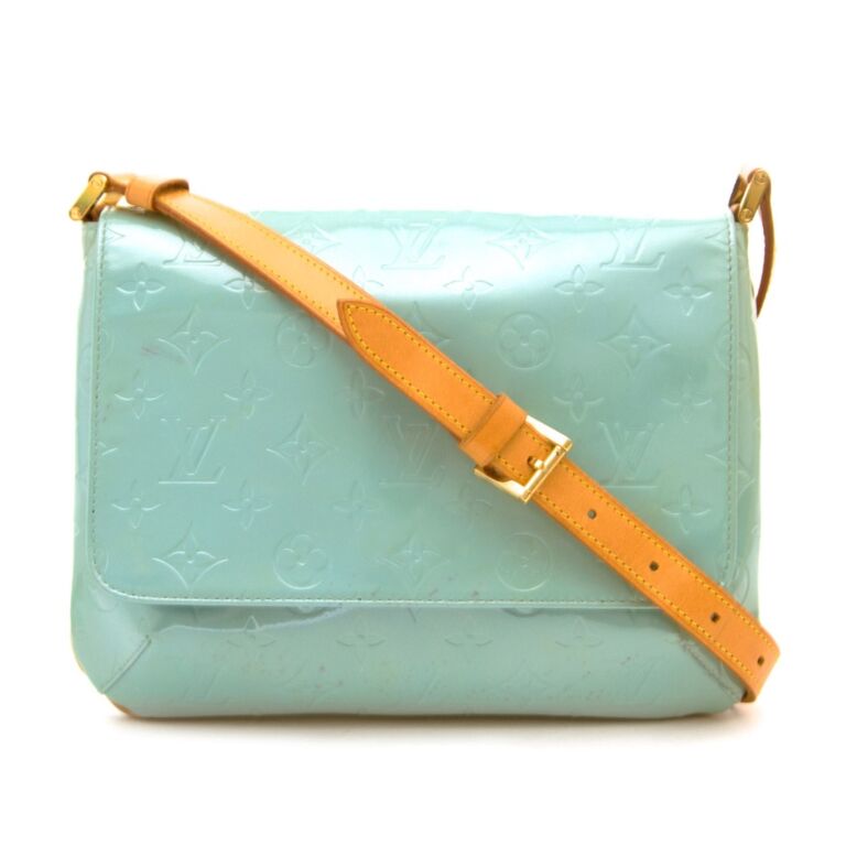 Louis Vuitton Vintage - Vernis Thompson Street Bag - Light Blue