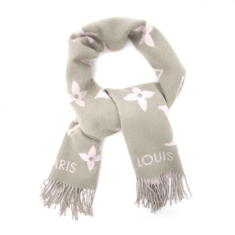 Louis Vuitton Cashmere Monogram Scarf