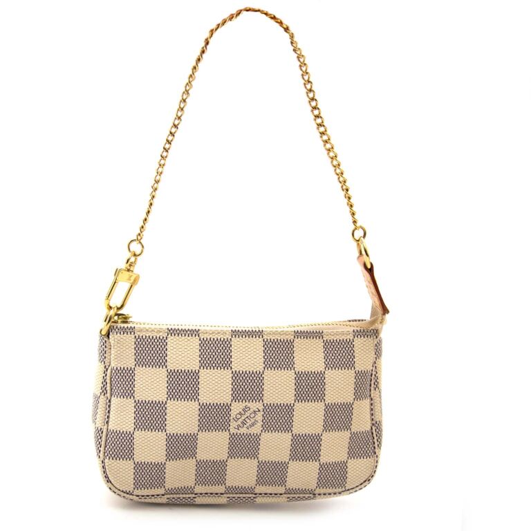 Louis Vuitton Damier Azur Mini Bag - Farfetch