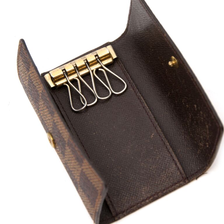Louis Vuitton Anneau Cles Key Ring Holder Golden Charm ○ Labellov