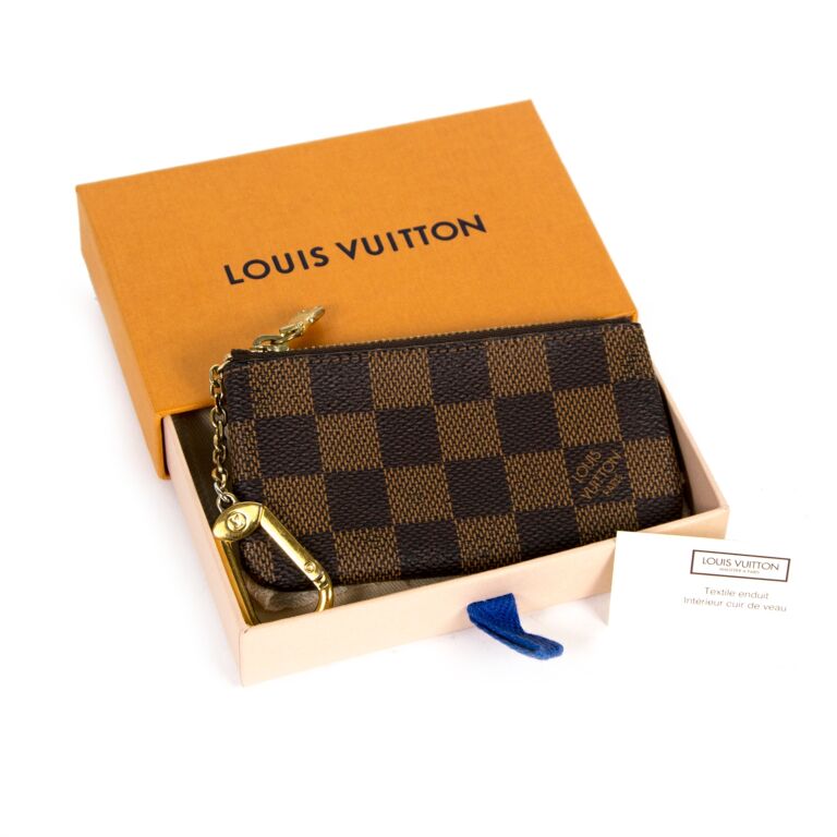 Louis Vuitton Damier Ebene Flap Key Pouch 1020lv42