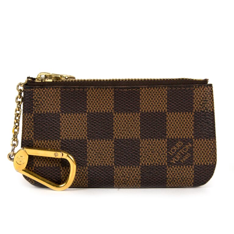 Louis Vuitton Key Pouch Brown Damier Ebene