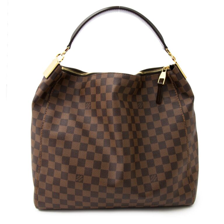 Authenticated Used Louis Vuitton LOUIS VUITTON Portobello GM Bag