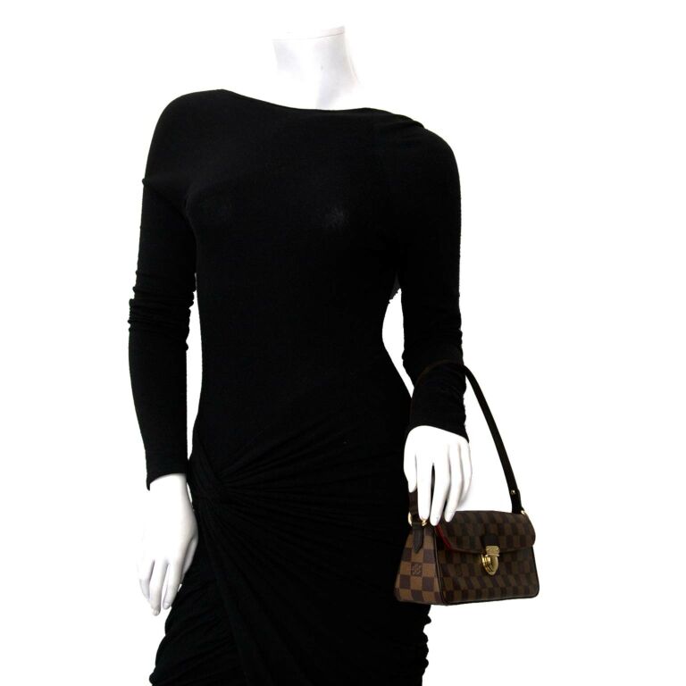 Louis Vuitton Damier Gold Clasp Shoulder Bag ○ Labellov ○ Buy