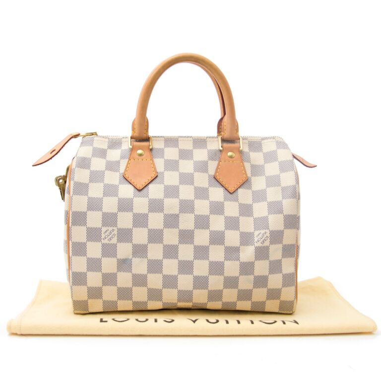Louis Vuitton Speedy 25 Damier Azur Bag – EYE LUXURY CONCIERGE