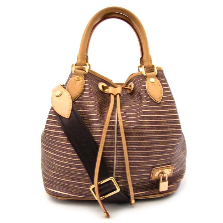 Louis Vuitton Monogram Eden Neo Peach Bucket Bag ○ Labellov