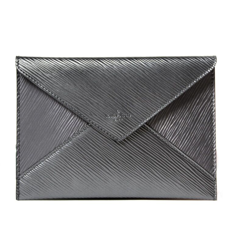 vuitton silver epi leather