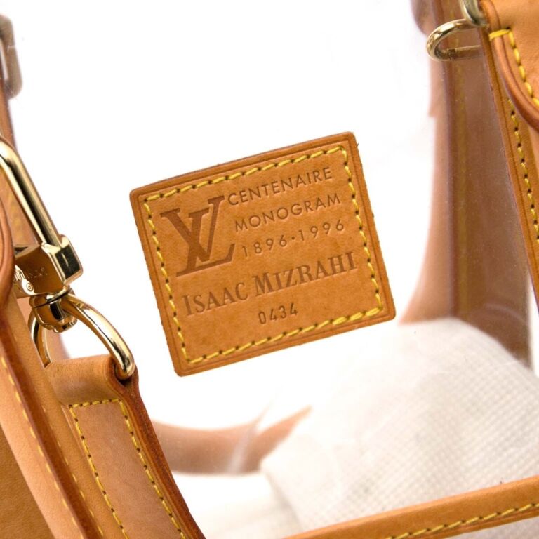Louis Vuitton Louis Vuitton Isaac Mizrahi Clear VInyl x Leather