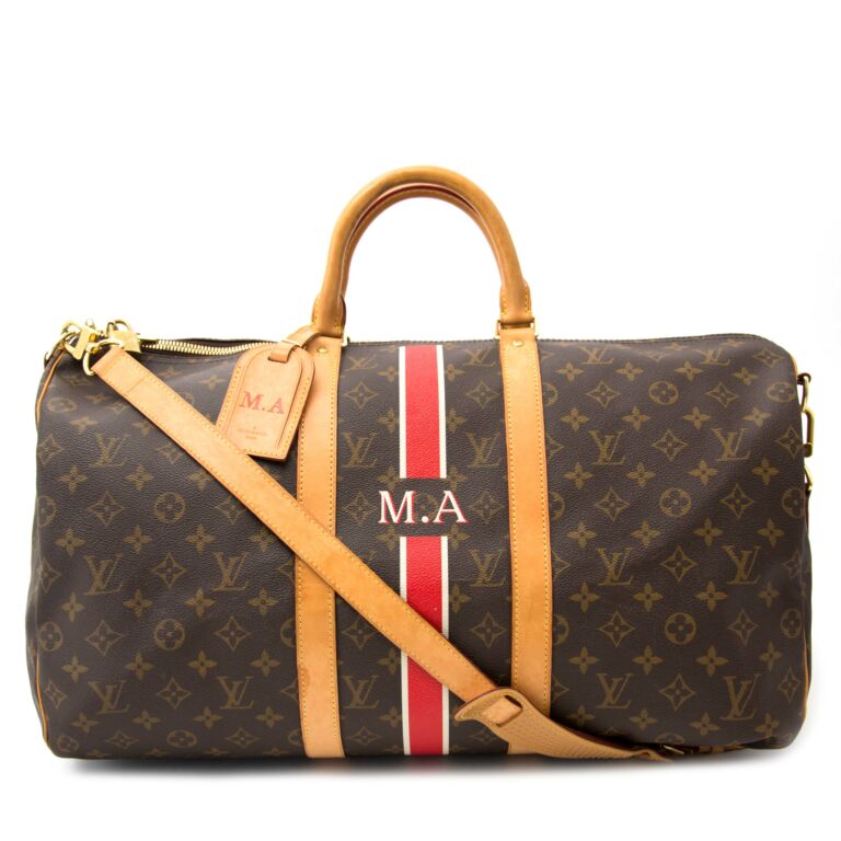 Keepall 50 LOUIS VUITTON Monogram limited edition For Sale at 1stDibs